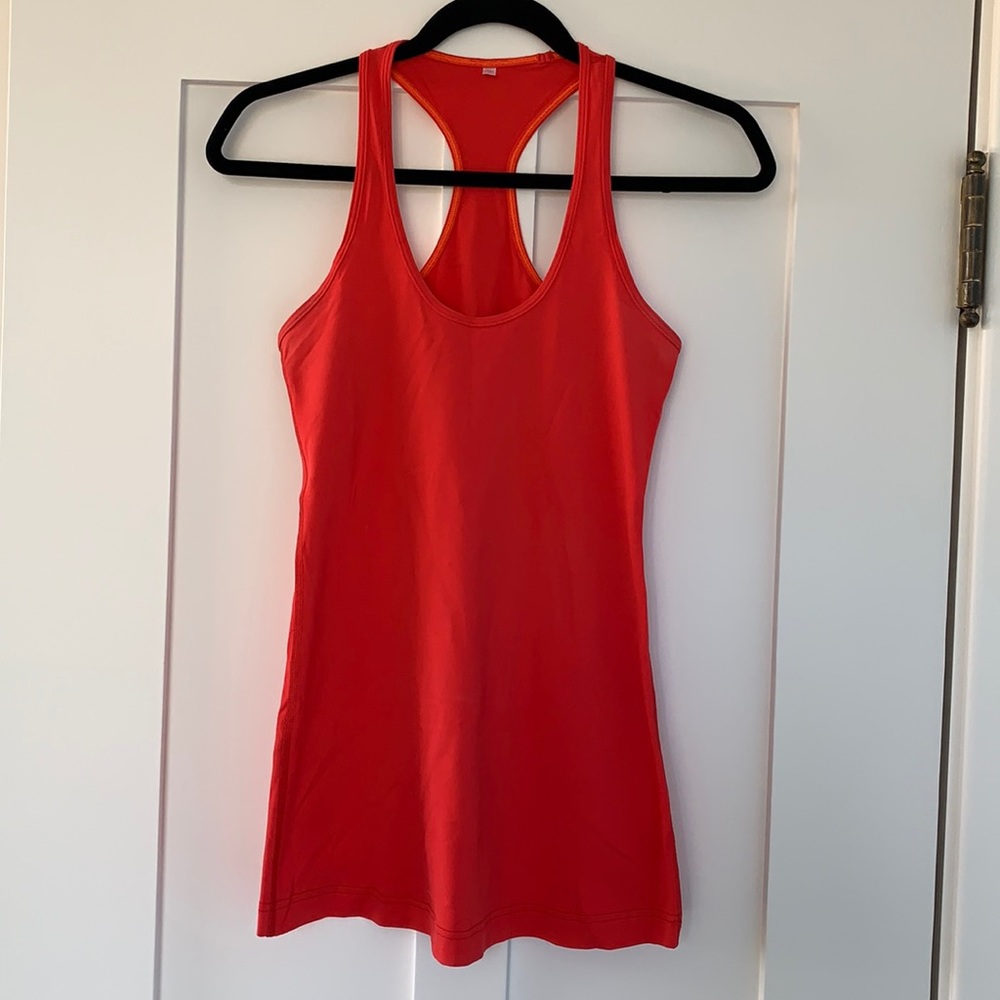 Lululemon cool racerback tank top - red